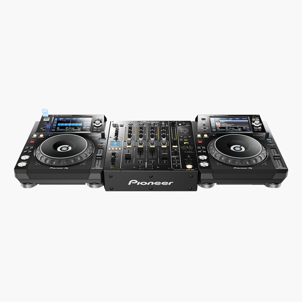 Pioneer-DJ-XDJ1000-MK2-çift